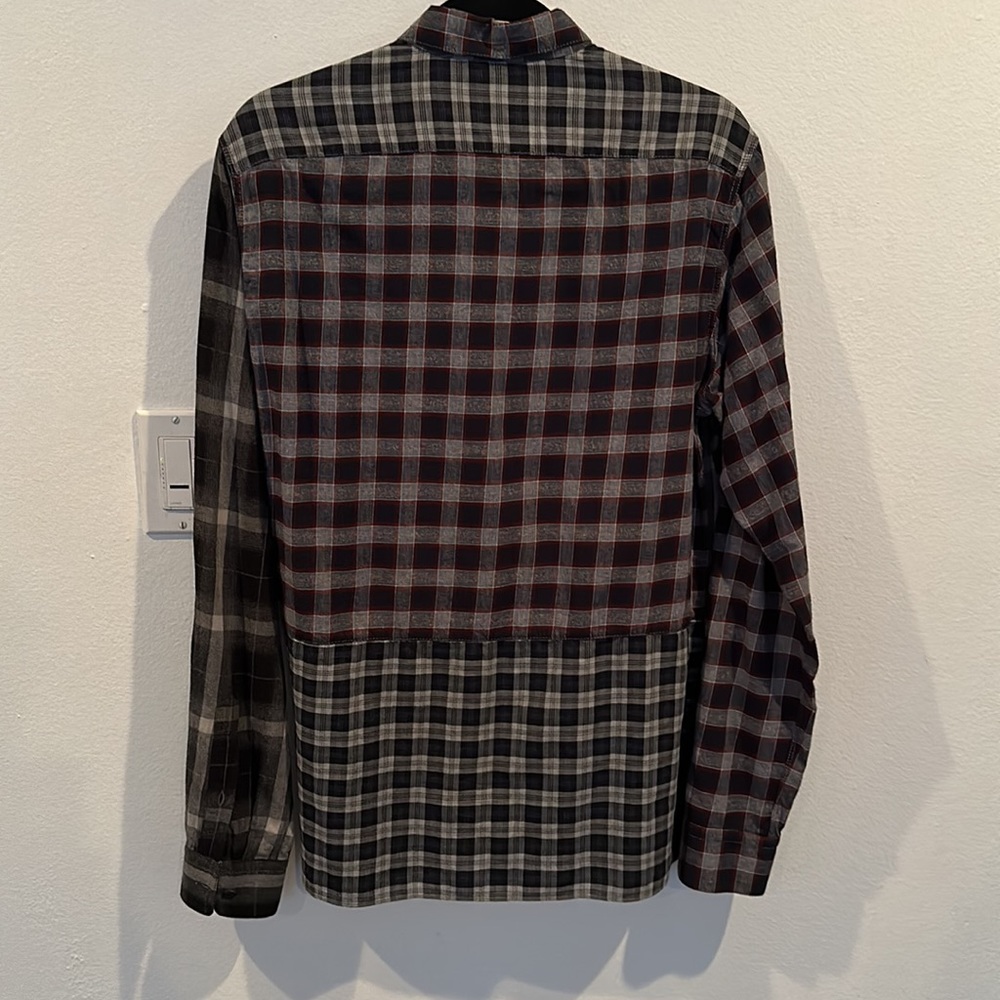 Lanvin Runway Patchwork Longsleeve Button Down - image 3